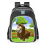 Minecraft Llama School Backpack