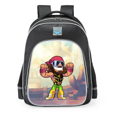 Brawlhalla Macho Man School Backpack