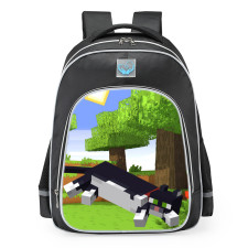 Minecraft Cat School Backpack