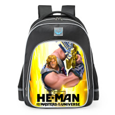 Netflix He-Man & Masters Of The Universe 2021 Castle Grayskull Adam School Backpack