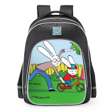 Simon Super Rabbit Dad And Simon School Backpack