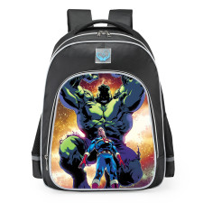 Marvel Hulk And Miracleman School Backpack