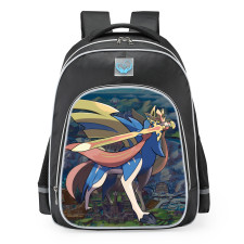 Pokemon Sword And Shield Zacian School Backpack