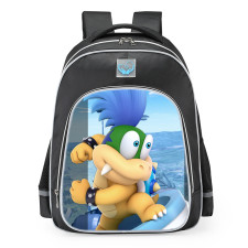 Super Mario Villain Larry Koopa School Backpack