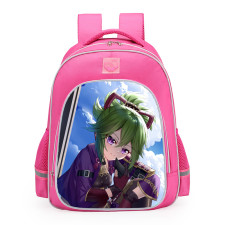 Genshin Impact Kuki Shinobu School Backpack