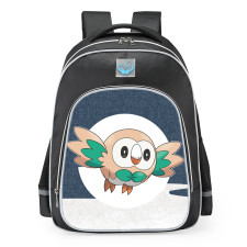 Pokemon Legends Arceus Rowlet School Backpack