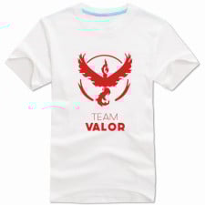 Pokemon Go Red Team Valor White T-Shirt