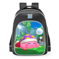 Kirby And The Forgotten Land Sleep Kirby School Backpack