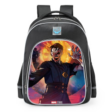 Disney+ Marvel What If…? Zombioe Doctor Strange School Backpack
