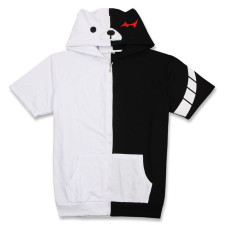 Monokuma Hoodie Jacket Hooded Sweatshirt