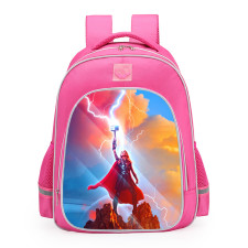 Marvel Thor Love and Thunder Mighty Thor Jane Foster With Hammer School Backpack
