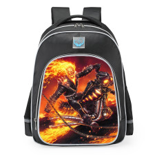Marvel Contest Of Champions Ghost Rider School Backpack