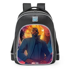 Disney+ Marvel What If…? Nick Fury School Backpack