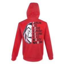 Money Heist Red Hoodie