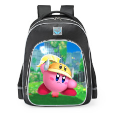 Kirby And The Forgotten Land Cutter Kirby School Backpack
