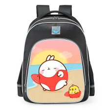 Molang Baywatch School Backpack