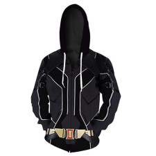 Black Widow Hoodie Hooded Sweatshirt