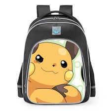 Pokemon Raichu Big Face School Backpack