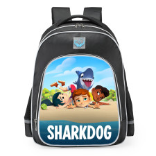 Sharkdog Characters School Backpack
