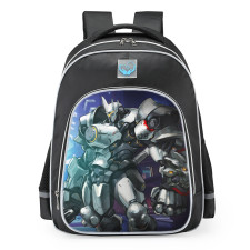 Overwatch Reinhardt School Backpack