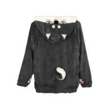 Coriresha Doge Muco Shiba Inu Dog Hoodie Grey