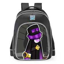 Super Friday Night Funkin vs Minecraft EnderDad School Backpack