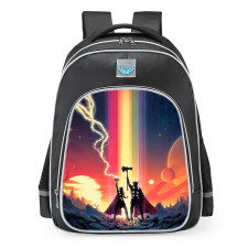 Marvel Thor Love and Thunder Thor And Mighty Thor School Backpack