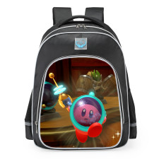Kirby And The Forgotten Land Space Ranger Kirby School Backpack