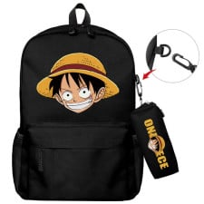 One Piece Monkey D. Luffy Face Backpack Rucksack