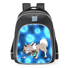 Pokemon Lycanroc School Backpack