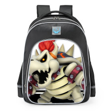 Super Mario Dry Bowser School Backpack