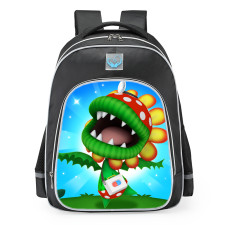 Super Mario Villain Petey Piranha School Backpack