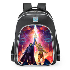 Masters of the Universe Revelation He-Man And Skeletor School Backpack