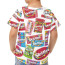 Skittles Tee T-Shirt - Skittles Mania Collage Logo