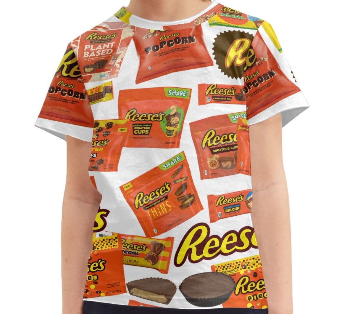 Reese Tee T-Shirt - Reese Mania Collage Logo