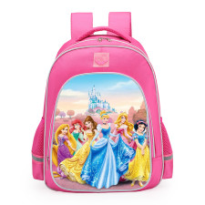 Disney Princess And Castle School Backpack