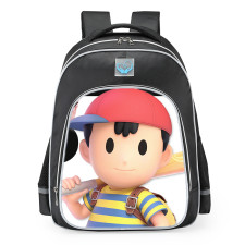 Super Smash Bros Ultimate Ness School Backpack
