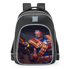 Marvel Contest Of Champions Cable School Backpack
