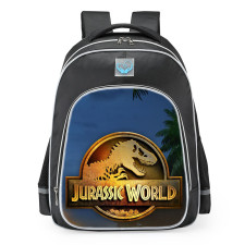 Jurassic World Camp Cretaceous Logo School Backpack