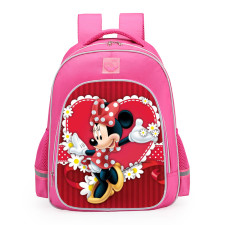 Disney Minnie Mouse Heart School Backpack