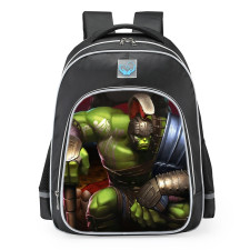 Marvel Contest Of Champions Hulk Ragnarok School Backpack