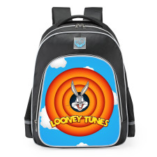 Looney Tunes Cartoons Logo School Backpack