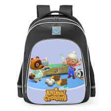Animal Crossing New Horizons Work Shop Theme School Backpack