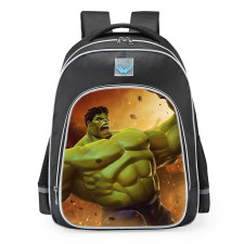 Marvel Contest Of Champions Hulk School Backpack