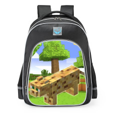 Minecraft Ocelot School Backpack