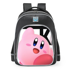 Super Smash Bros Ultimate Kirby School Backpack