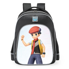 Pokemon Diamond and Pearl Lucas School Backpack