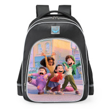 Disney Turning Red Characters School Backpack