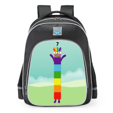 Number Blocks Number Seven School Backpack