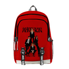 Maneskin Backpack Rucksack Red